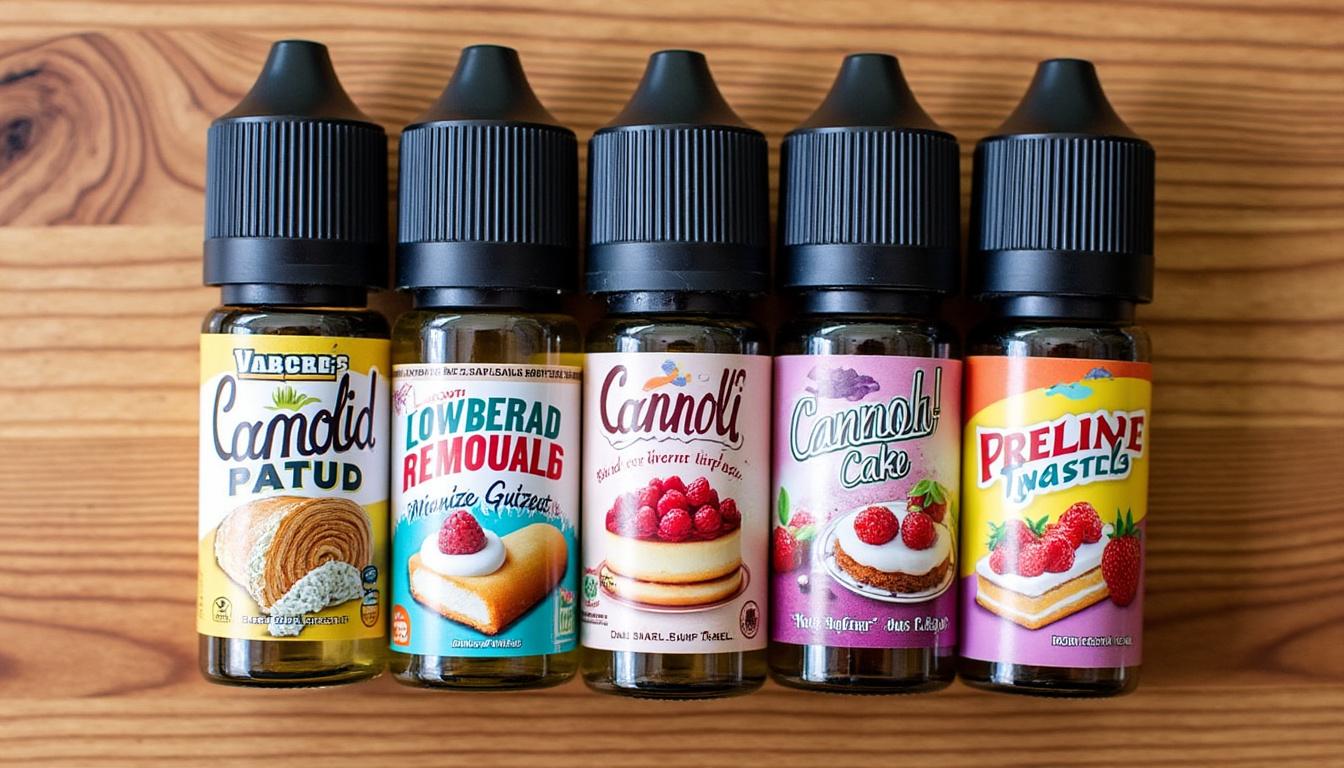 découvrez les bams cannoli, une gamme d’e-liquides gourmands inspirée des célèbres cannolis italiens. offrez-vous une expérience de vape sucrée et authentique aux saveurs pâtissières irrésistibles !