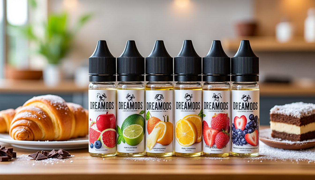 découvrez dreamods, la marque italienne de e-liquides gourmands incontournable pour les amateurs de vape. profitez de saveurs originales et authentiques pour une expérience unique à chaque bouffée.
