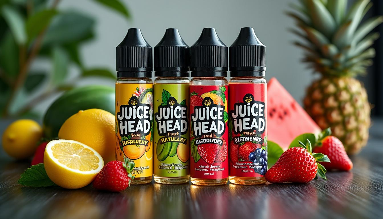 découvrez l’intensité des e-liquides fruités juice head : des saveurs puissantes et exotiques pour une expérience de vape unique. plongez dans une aventure sensorielle inégalée et laissez-vous surprendre par la richesse de chaque bouffée.