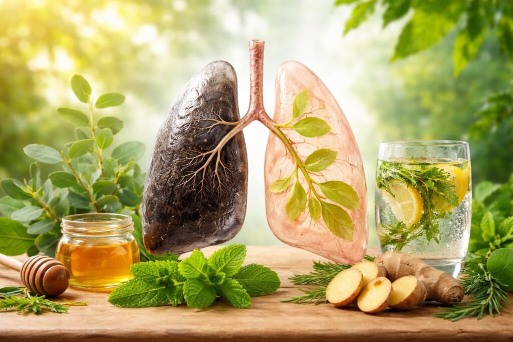 découvrez des méthodes naturelles pour nettoyer efficacement vos poumons du goudron après le tabac et améliorer votre santé respiratoire.