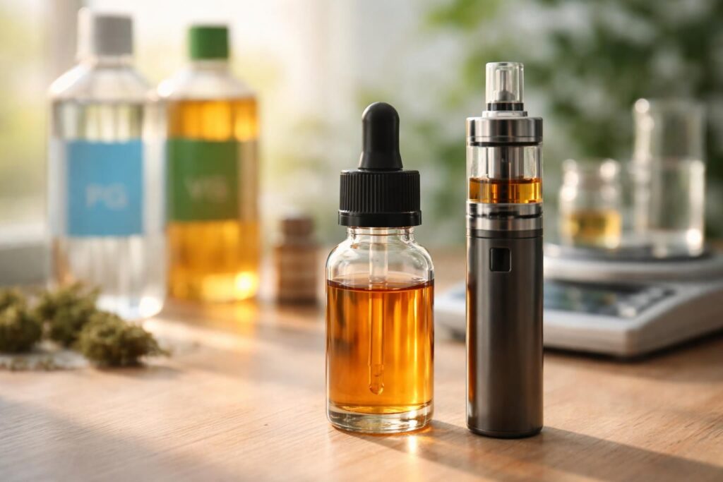 découvrez quel taux de pg/vg choisir pour vapoter efficacement du e-liquide au cbd, en optimisant saveurs et sensation en inhalation.