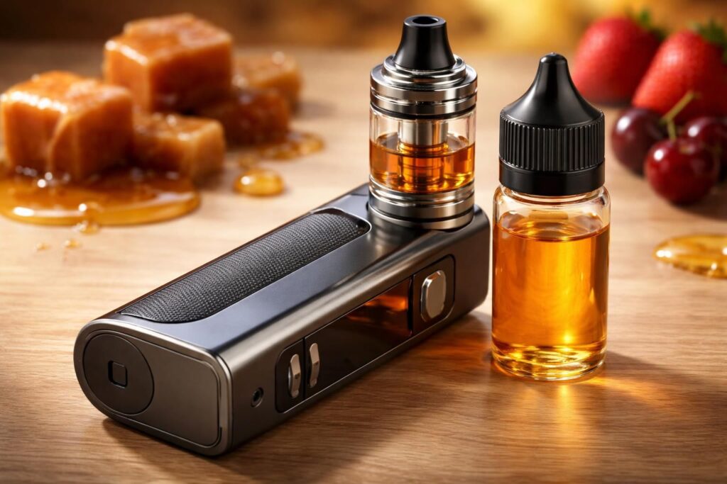 découvrez pourquoi votre liquide de cigarette électronique a un goût sucré et sirupeux, et comment choisir la meilleure saveur pour une expérience optimale.