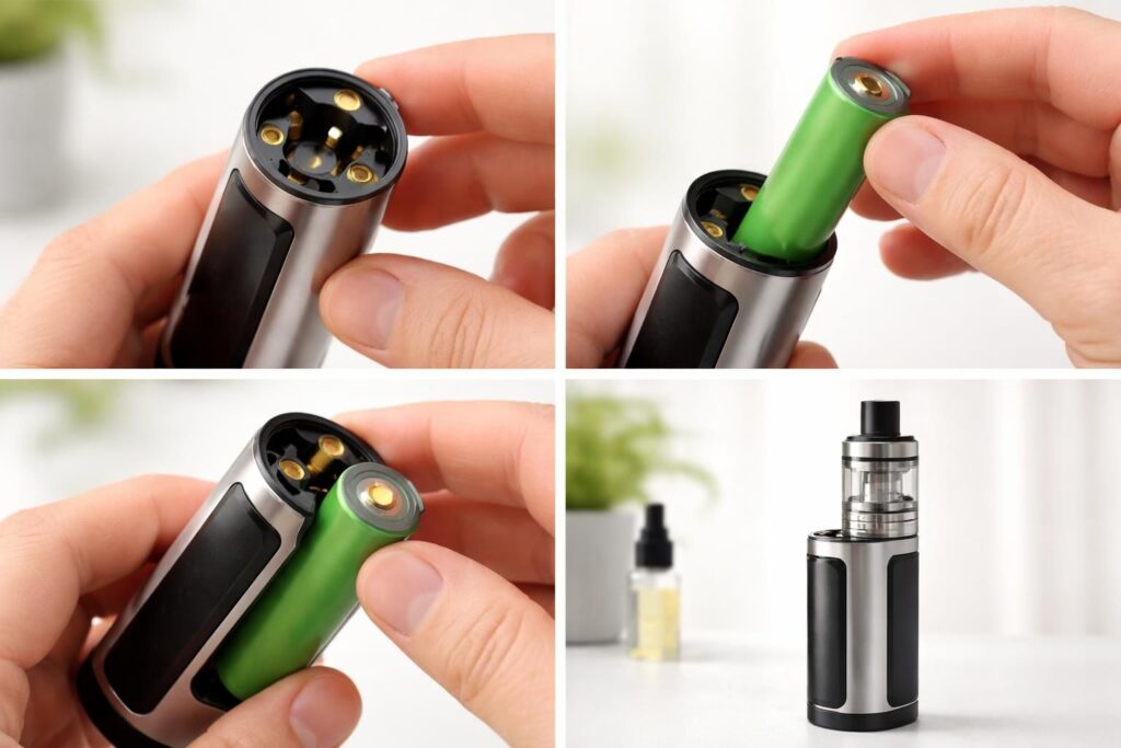 découvrez comment changer facilement la batterie de votre cigarette électronique grâce à notre guide étape par étape, pour une expérience vape toujours optimale.