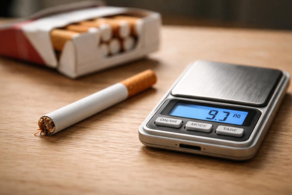 découvrez la quantité réelle de nicotine contenue dans une cigarette classique et ses effets sur votre santé.