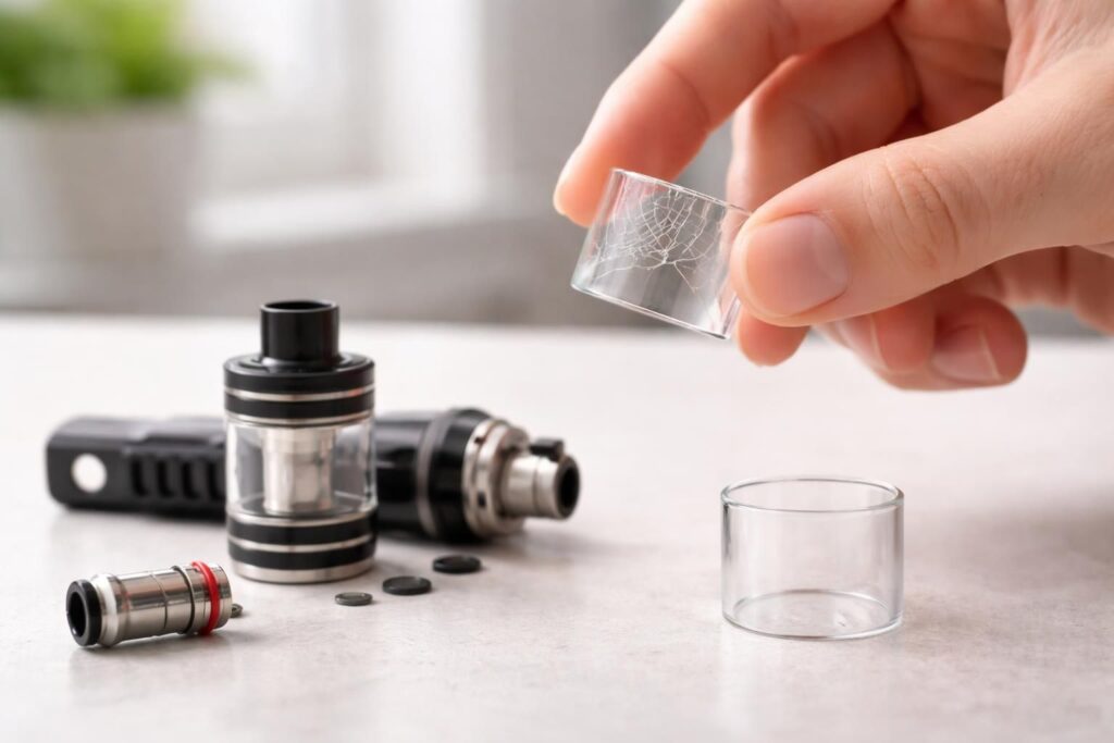 découvrez comment remplacer facilement la vitre cassée de votre cigarette électronique grâce à notre guide pratique et rapide.